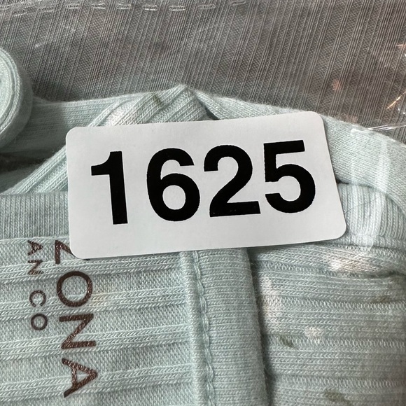 Ditzy Blue Floral Tie Front Y2K Cardigan Top Arizona Jean Co L #1625 - Picture 6 of 6